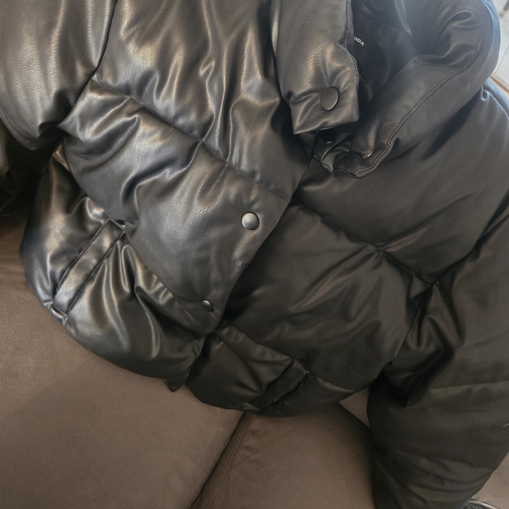 Vero Moda Black Leather Jacket